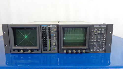 TEKTRONIX 1745A - 760A WAVEFORM VECTOR MONITOR - STEREO MONITOR