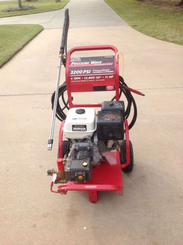 Honda 3200 pressure wave pressure washer for sale