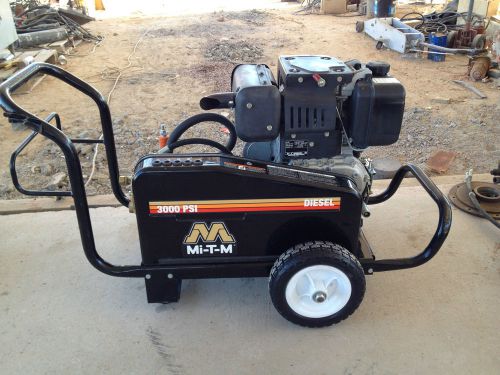 Used pressure washer 3000 psi 3.5 gpm yanmar 9 hp diesel mi-t-m for sale