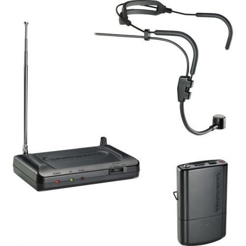 Audio technica -pro sound atr7100h-t3 headworn vhf wl system for sale