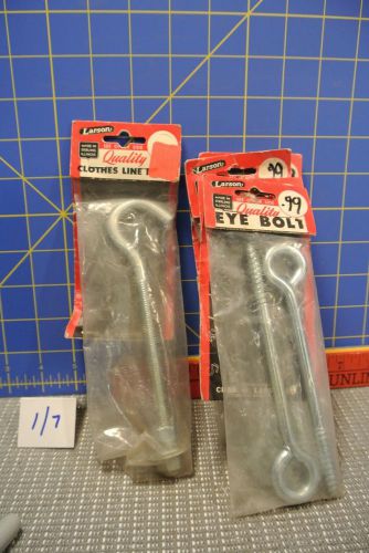 Larson Eye Bolts &amp; Closeline Hook