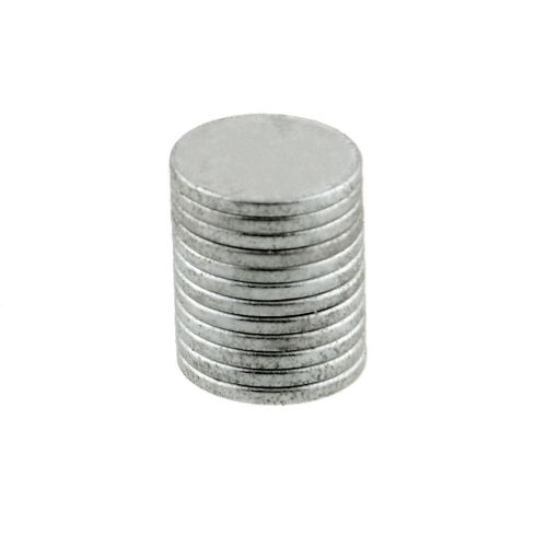 2x New 10pcs Round Super Strong Magnets Earth Fridge Neodymium 10x1mm