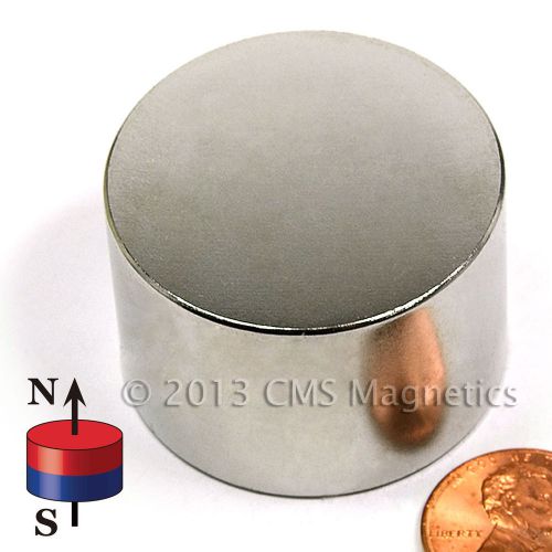 1 PC N45 1.5x1&#034; Strong NdFeB Neodymium Disk Magnets