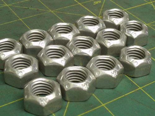 1/2-13 LOCK NUTS STEEL ZINC PLATED TOP LOCK 3/4 WIDTH (QTY 14) #57268