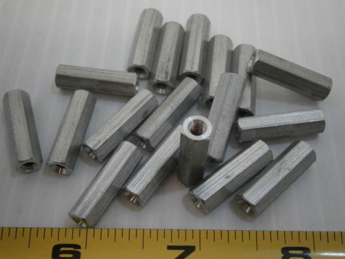 Raf 2110-632-A Aluminum 1/4 Hex Female Standoff 7/8 L #6-32  lot of 92 #418