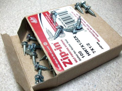 Zip-in Self Piercing Screws ~  Box of 100