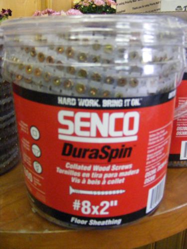 Lot of 2 Senco Duraspin  2&#034;- Collated Floor Sheathing wood Screws -1,000 Ct