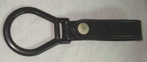 Bianchi Flashlight / Baton Holder Leather w/ Plastic Loop Belt Accessory