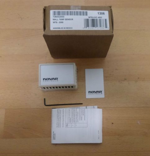 Novar 736002000 wall temperature sensor wts 2050 new surplus for sale