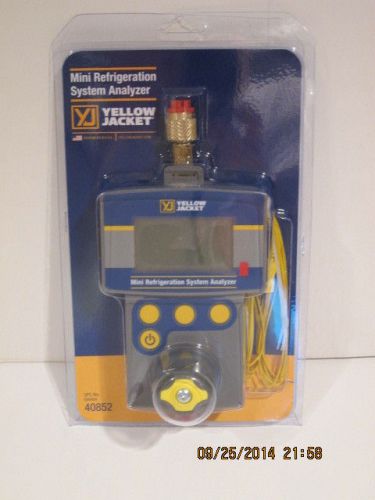 Yellow jacket 40852 mini refrigeration system analyzer free shipping nisp(new)!! for sale