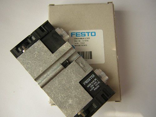 Festo cpa14 m1h 5/3 ES pneumatic valve.New!!!