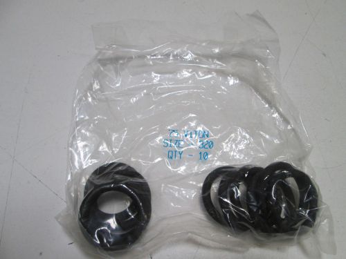 LOT OF 10 75 VITON O-RING SIZE 320 *NEW IN FACTORY BAG