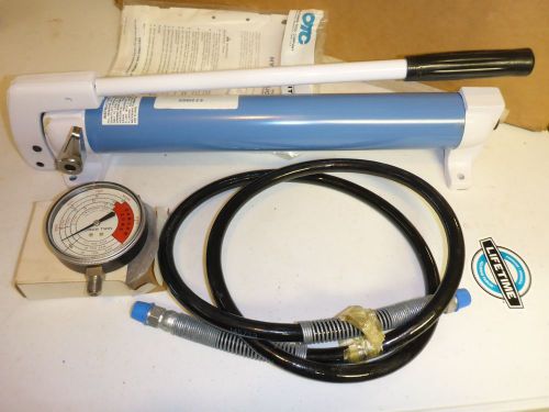 Otc 4001 2-speed hydraulic hand pump new for sale