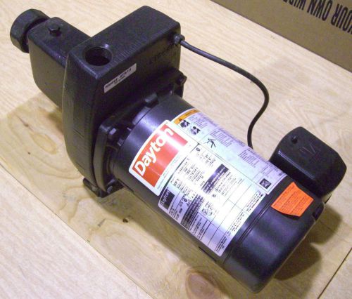 Dayton 4tb13 jet pump 3/4hp 1 phase 3450 rpm 60hz 115v 230v nib new for sale