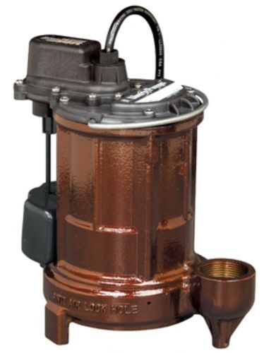 Liberty pumps model 257 cast iron submersible sump pump - 1/3hp 115v 10&#039; cord for sale