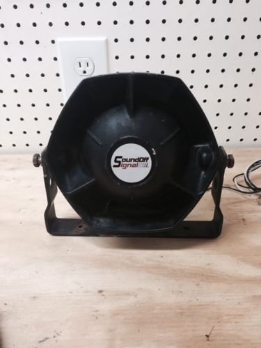 Sound Off Signal Speaker Federal Signal Whelen