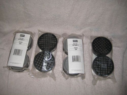 8  respirator cartridges north   n7500-1   nip for sale