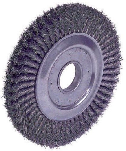 new WEILER 09510, 12&#034; x 0.0118&#034; x 2&#034; Arbor Standard Steel Twist Wire Wheel Brush