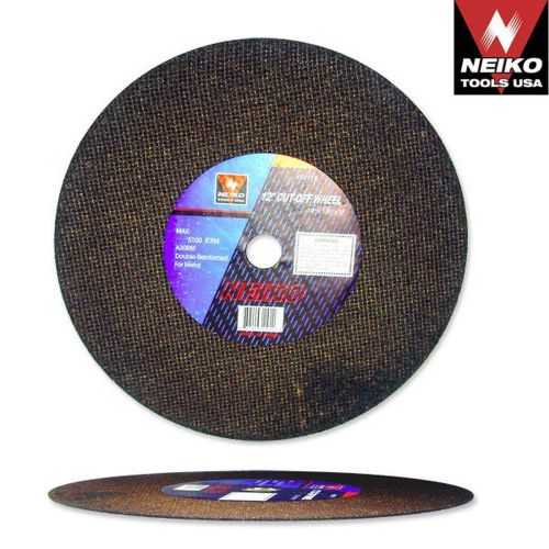 Neiko  abrasive chop saw 14&#034; x 7/64&#034; x 1&#034; abrasive metal cut off wheel 11039a d for sale