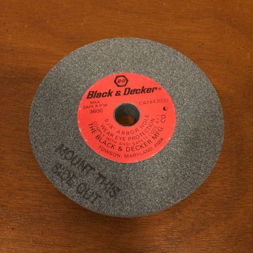 Black &amp; Decker — 5&#034; Grinding Wheel — 43000