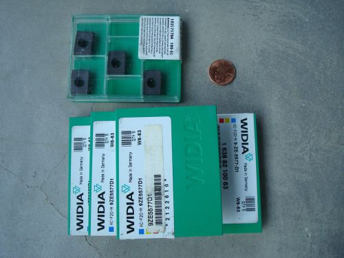 **SPECIAL**  25pcs NEW WIDIA 9ZE5577D1,GRADE W6-63 CARBIDE INSERTS