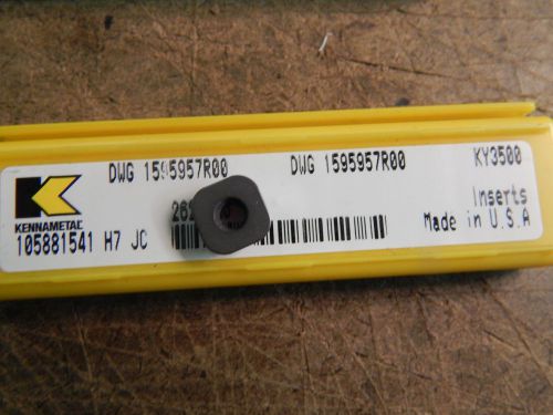 Kennametal DWG 1595957R00 KY3500 Ceramic Insert