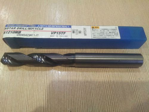 12.1 mm MITSUBISHI MWS 1210 MB VP15TF SOLID COOLANT CARBIDE DRILL