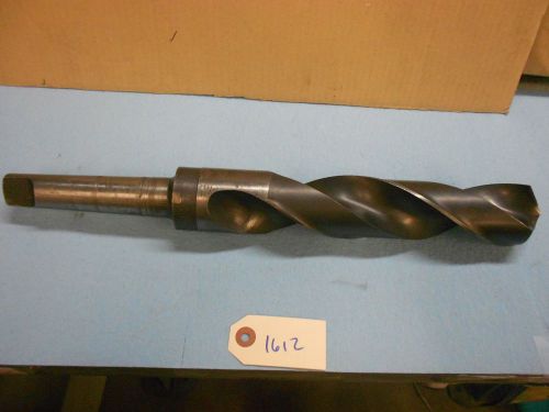 USED W &amp; B TAPER SHANK #4 DRILL 2&#034; X 16-3/4&#034; X 10-1/2&#034; FLUTE HSS USA 1612