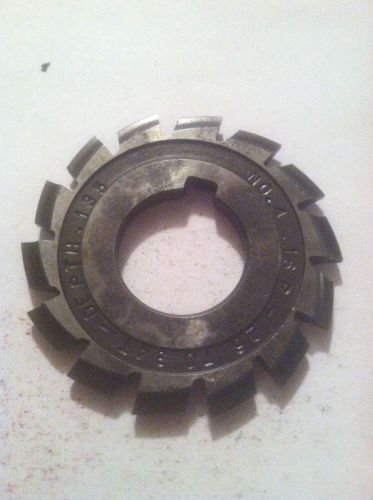 USED INVOLUTE GEAR CUTTER #4 16P 26-34T 1&#034;bore MORSE