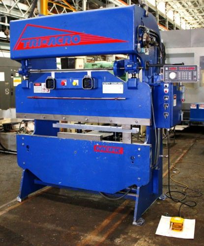 35 Ton 72&#034; Bed Pacific Tri-acro 35-6 PRESS BRAKE, Hurco Autobend 5S CNC Back Gau