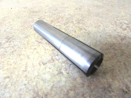 HARDINGE B &amp; S BROWN &amp; SHARPE STYLE TAPER # 7 ROUND COLLET 1/2&#034; 3/8&#034;-16 THREAD