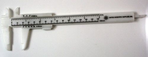 Plastic Student&#039;s Vernier Caliper, Dual Scale