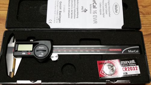 NEW - Mahr Digital Caliper Machinist Tool MarCal 16 EWR IP67 waterproof #4103061