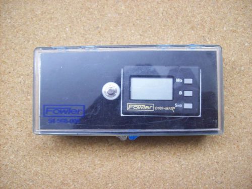 FOWLER DIGI-MAX 54-568-000 ELECTRONIC TEST INDICATOR NEEDS 3.6V BATTERY