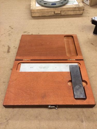 STARRETT NO 20 6&#034; MASTER PRECISION SQUARE