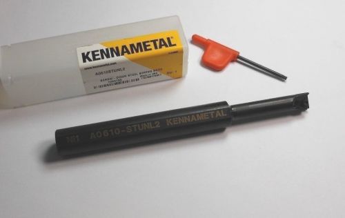 KENNAMETAL Indexable Screw Down Boring Bar A0610STUNL2 1094736 USA &lt;139&gt;