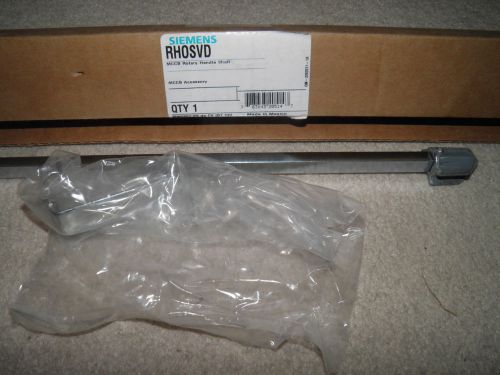 NEW SIEMENS RHOSVD MCCB ROTARY HANDLE SHAFT MCCB ACCESSORY