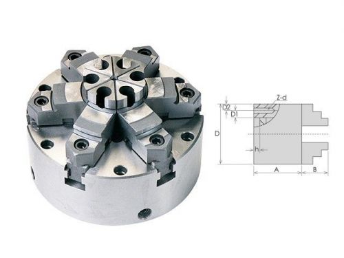 8 In 6 Jaw Zero-set Self-centering Lathe Chucks-New