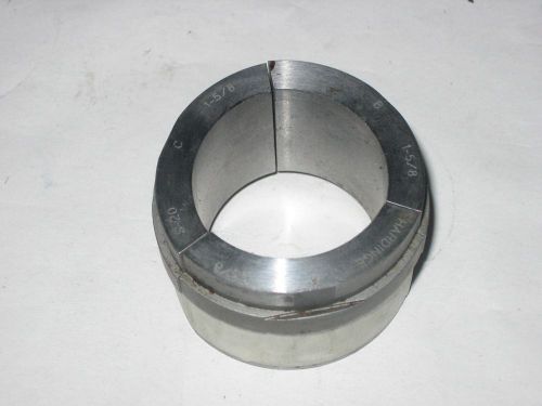 HARDINGE 1-5/8&#034; Round Smooth S-20 Collet Pads