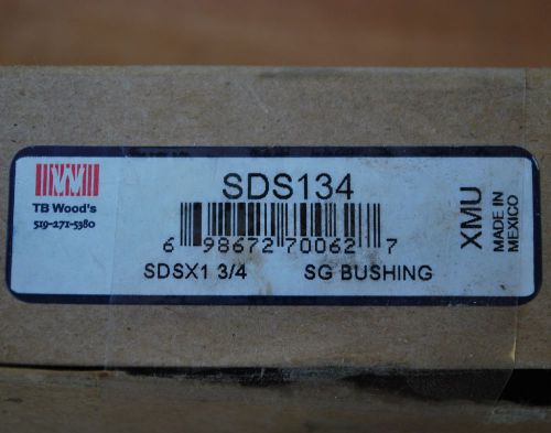 TB Woods SDS134 Bushing 1 3/4&#034; Bore - NEW