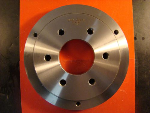 Buck chuck, a10-d6, 10&#034; lathe chuck adapter back plate, ajust-tru, d1-6, /kn3/ for sale