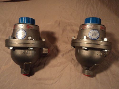 Lot of 2 Kates Flow Controller Regulators 3/4 NPT Model GB11T-B New In Boxes!