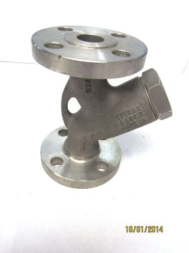 1&#034; INCH SPIRAX SARCO Y-STRAINER, 150# FLANGE, CF8M STAINLESS STEEL