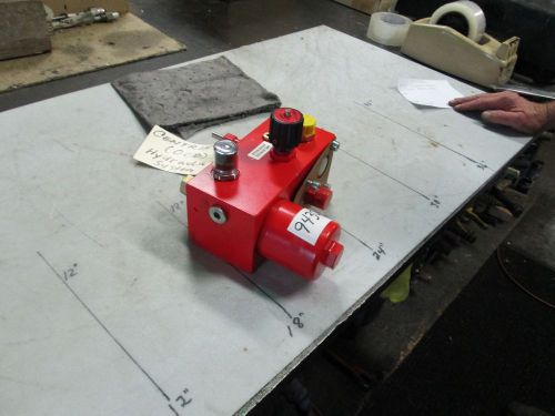 Flutec Centrifuge OCB High Pressure Hydraulic Control Valve Base (NEW)