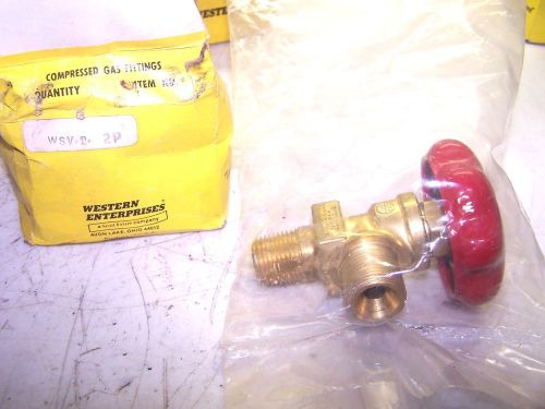 NEW WESTERN ENTERPRISES WSV-1-2P SHUT OFF VALVE FUEL GAS  200 PSI