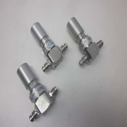 Lot of 3 Veriflo 944A0PLPNCSFSMM Pneumatic 1/4&#034; VCR Diaphragm Valves 42600831