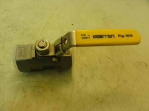 29298 New-No Box, Warren CF8M Control Valve 1&#034; NPT