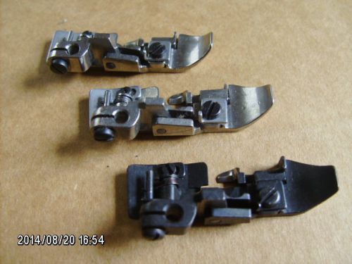 3 pc lot presser feet for YAMATO Z6000 sewing machine Y21873 &amp; Y21872