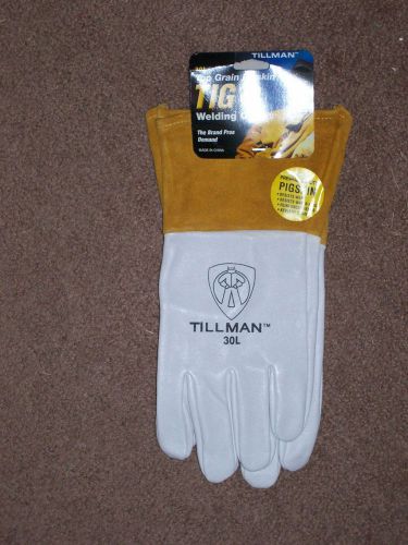 1 PAIR of TILLMAN 30L TIG GLOVES LARGE Top Grain Pigskin