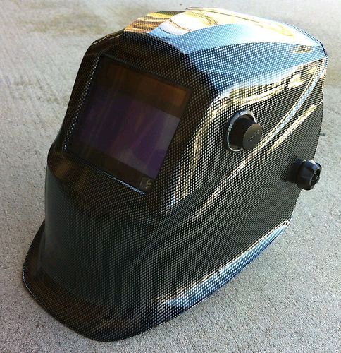 GCF Solar WELDING HELMET AUTO DARKENING MIG TIG ARC  w/ 4 sensors GCF